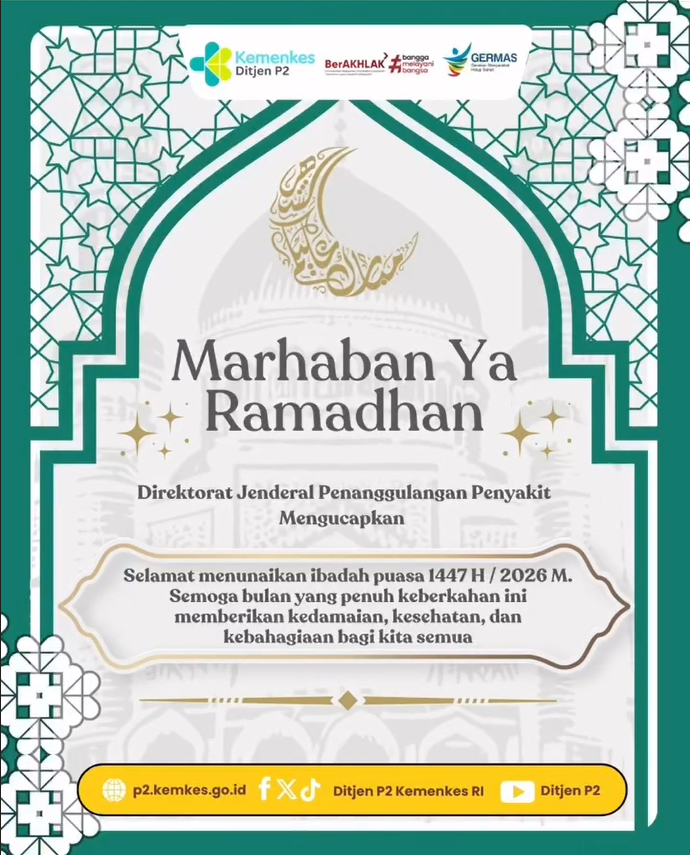Marhaban Ya Ramadhan, Selamat Menunaikan Ibadah Puasa 1447H/2026M