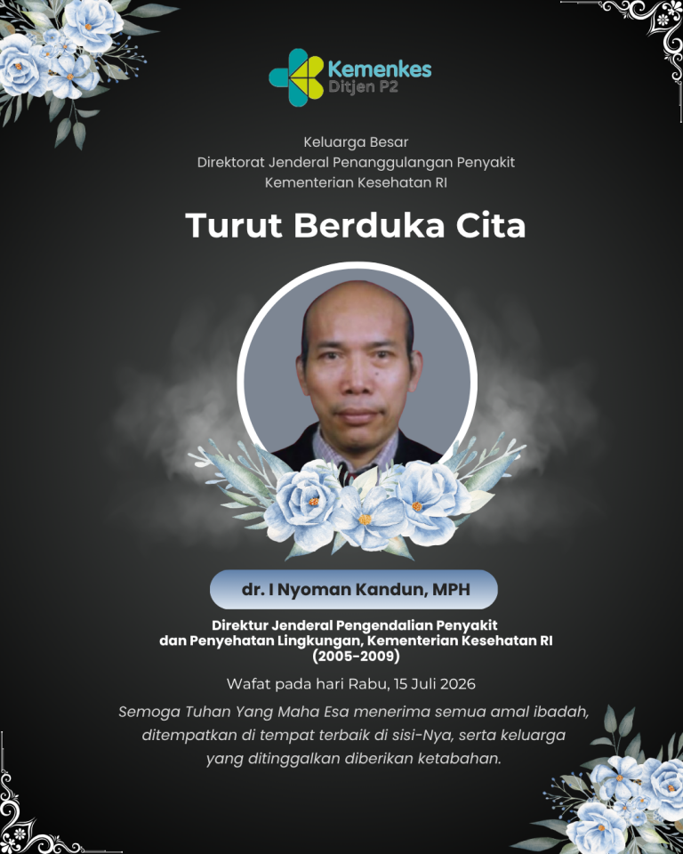Berita Duka dr. I Nyoman Kandun, MPH, Dirjen PP dan PL Periode 2005-2009 Tutup Usia